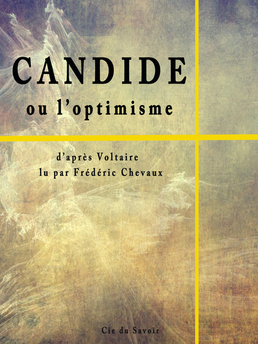Title details for Candide ou l'optimisme by Voltaire - Available
